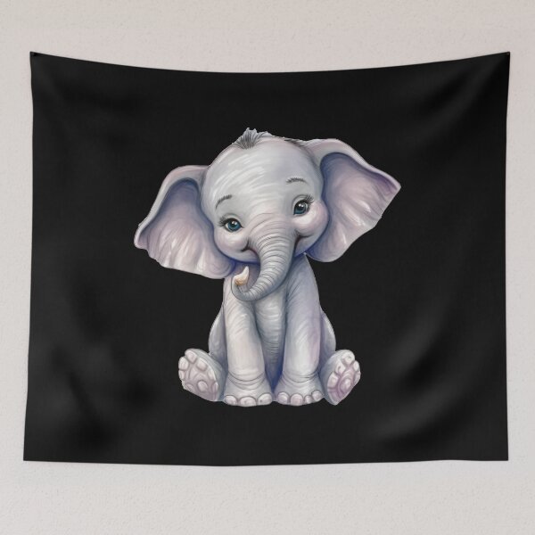 Item preview, Funny Elephant designed and sold by ElephantVibes.