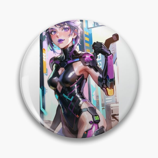 Item preview, Cyberpunk Bad Girl designed and sold by KillerCrafts.