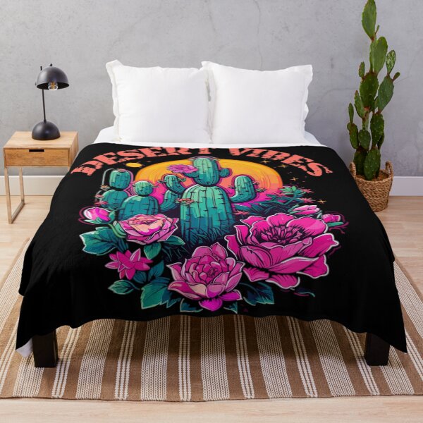 Item preview, Retro Cactus Desert Vibes, Vintage distressed Graphic designed and sold by GirlGlowGraphic.