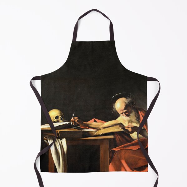 Item preview, Caravaggio's Saint Jerome Writing - Iconic Renaissance Artwork designed and sold by Under-TheTable.