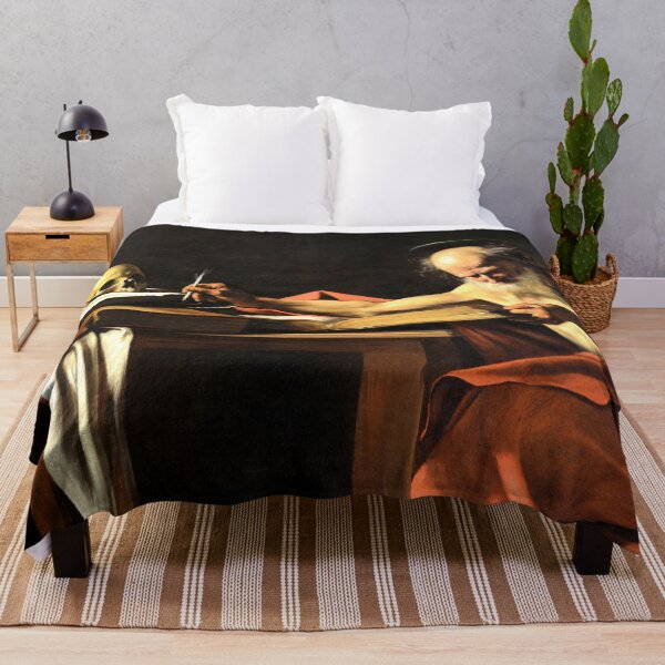 Item preview, Caravaggio's Saint Jerome Writing - Iconic Renaissance Artwork designed and sold by Under-TheTable.