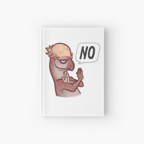 No Dino, No! Hardcover Journal
