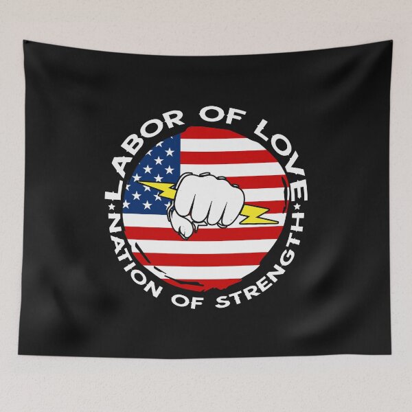 Item preview, LAVOR OF LOVE NATION OF STRENGTH ELECTRICIAN / Electrician designed and sold by Tee Hub.