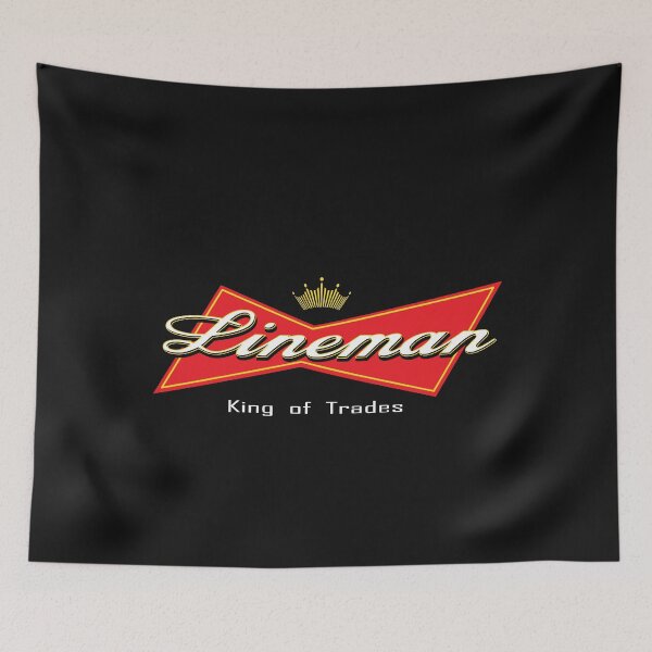 Item preview, Lineman King Of Trades / Electrician designed and sold by Tee Hub.
