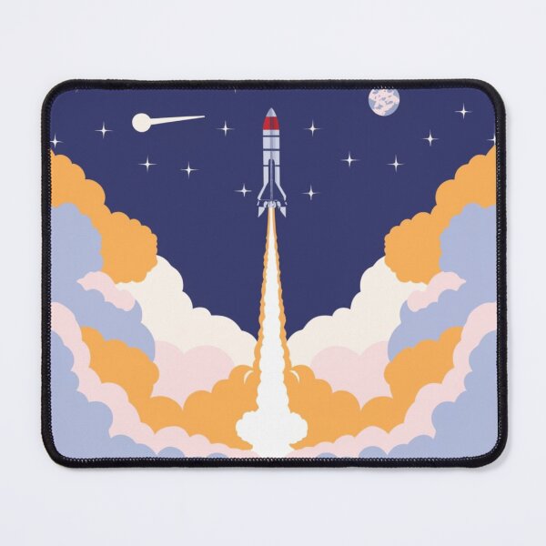 Item preview, Cosmic rocket launch designed and sold by PawelNature.