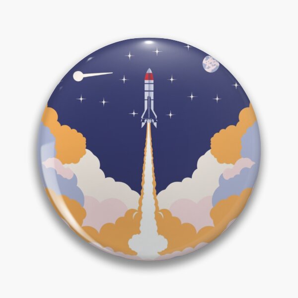 Item preview, Cosmic rocket launch designed and sold by PawelNature.