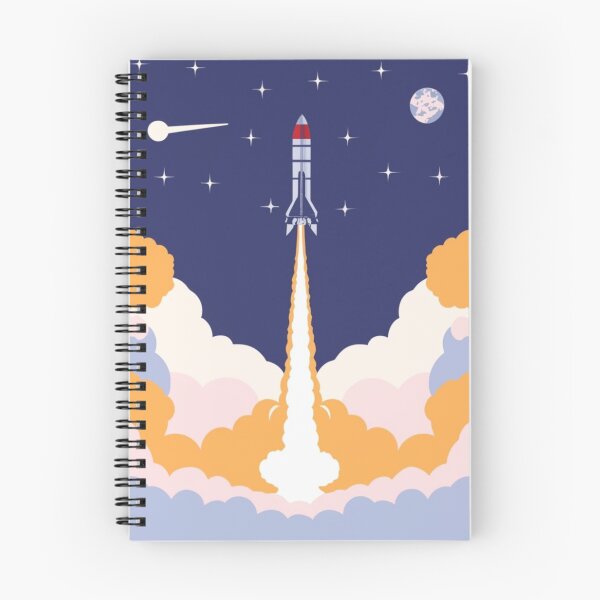 Item preview, Cosmic rocket launch designed and sold by PawelNature.