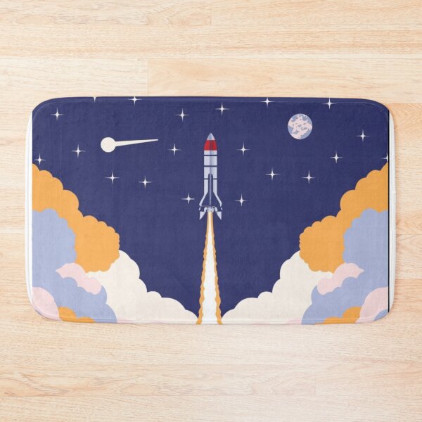 Item preview, Cosmic rocket launch designed and sold by PawelNature.