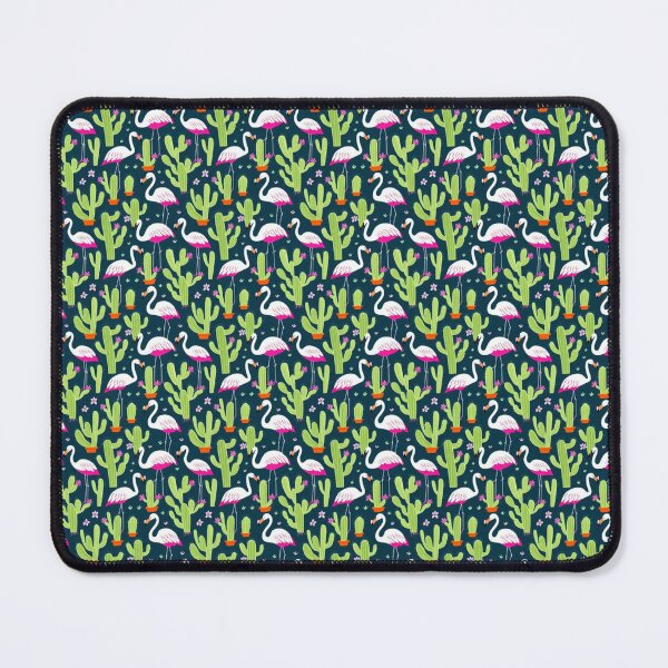 Item preview, Flamingos and Cacti designed and sold by smiledeer78.