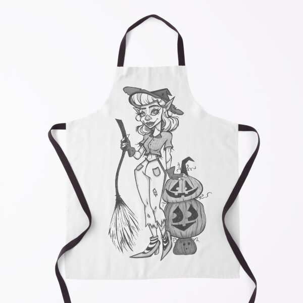 Item preview, Scarecrow Goblin with Broom and Pumpkin Pals designed and sold by brittboopink.