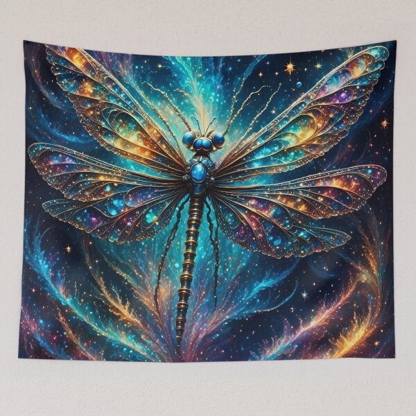 Item preview, Dragonfly Space Fantasy Universe designed and sold by druidwolfart.