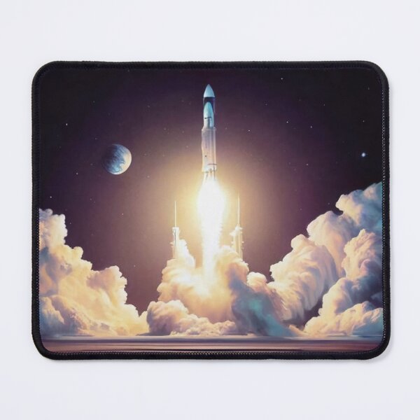 Item preview, Cosmic rocket launch designed and sold by PawelNature.