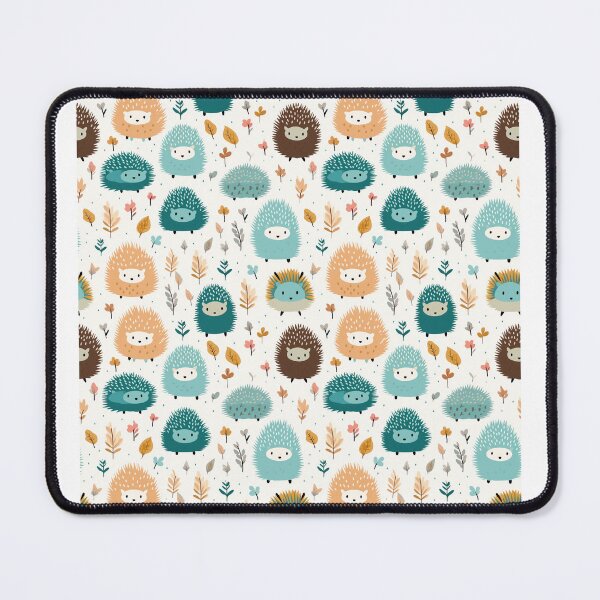 Item preview, Hedgehog Cute Seamless Patterns 1 designed and sold by ThaNiyom.
