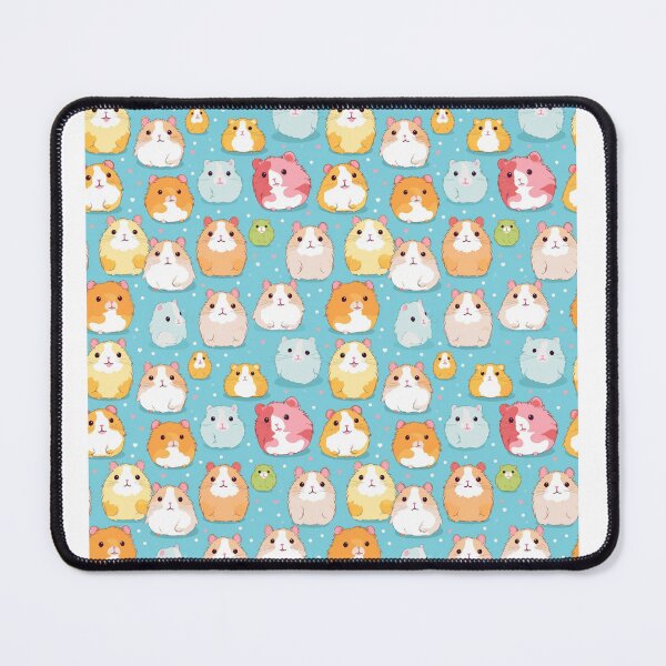 Item preview, Hamster Cute Seamless Patterns 2 designed and sold by ThaNiyom.