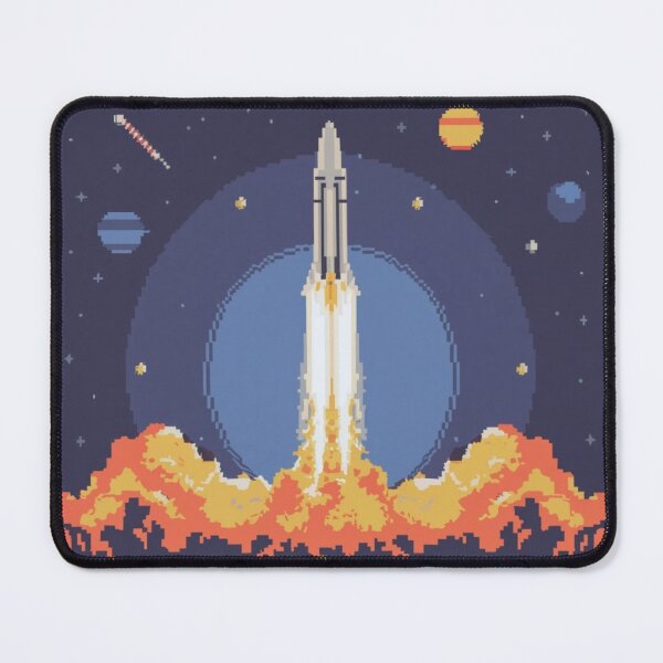 Item preview, Cosmic rocket launch designed and sold by PawelNature.