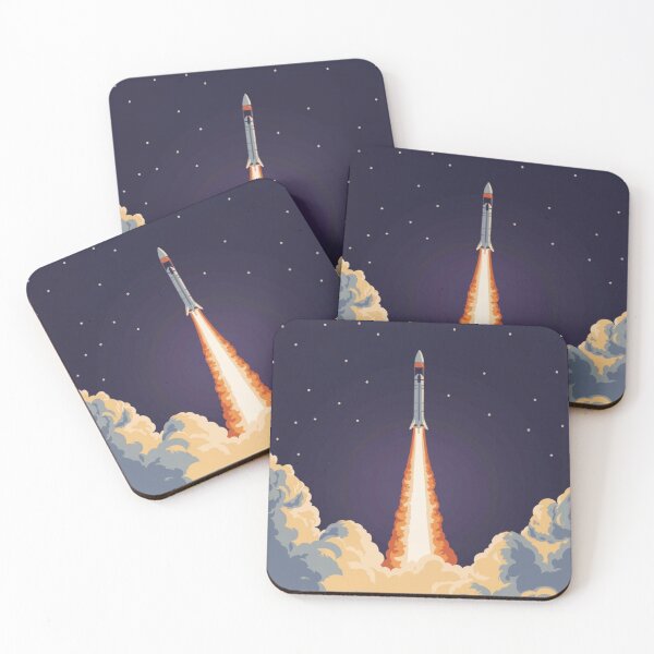 Item preview, Cosmic rocket launch designed and sold by PawelNature.