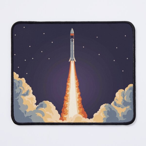 Item preview, Cosmic rocket launch designed and sold by PawelNature.