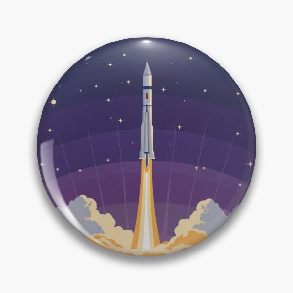 Item preview, Cosmic rocket launch designed and sold by PawelNature.
