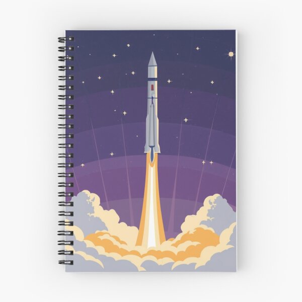 Item preview, Cosmic rocket launch designed and sold by PawelNature.