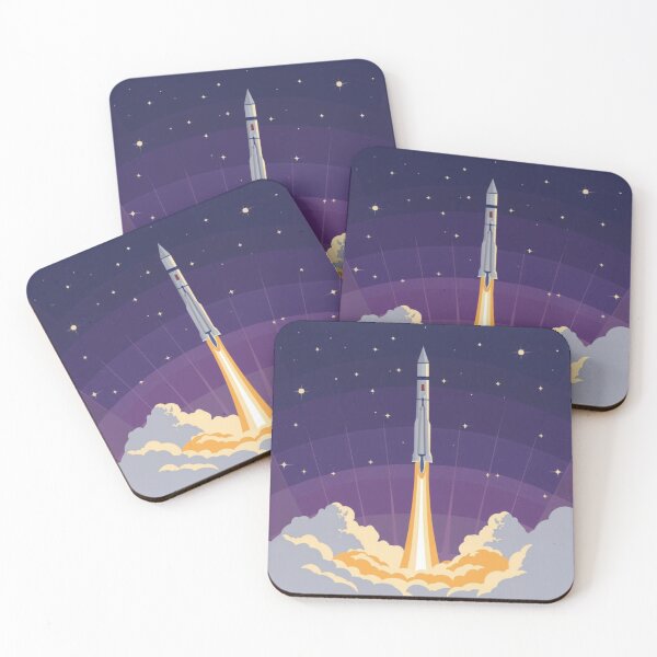 Item preview, Cosmic rocket launch designed and sold by PawelNature.