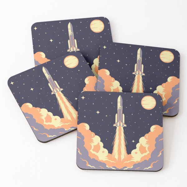 Item preview, Cosmic rocket launch designed and sold by PawelNature.