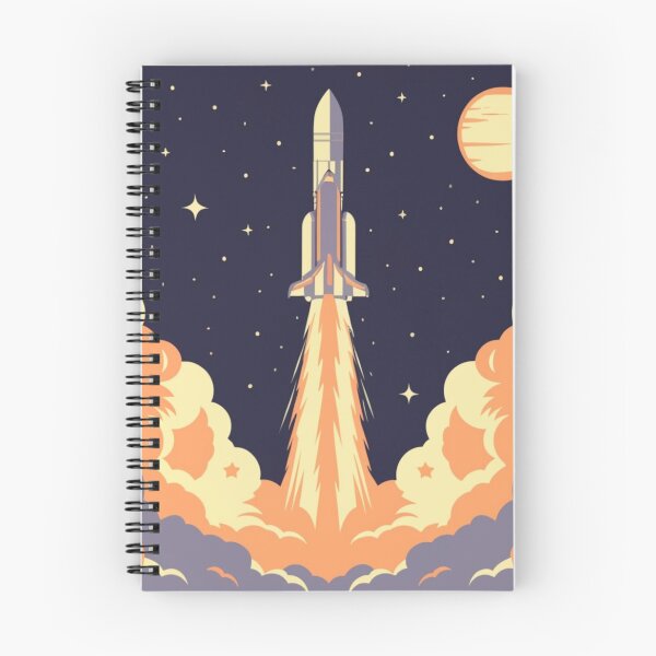 Item preview, Cosmic rocket launch designed and sold by PawelNature.