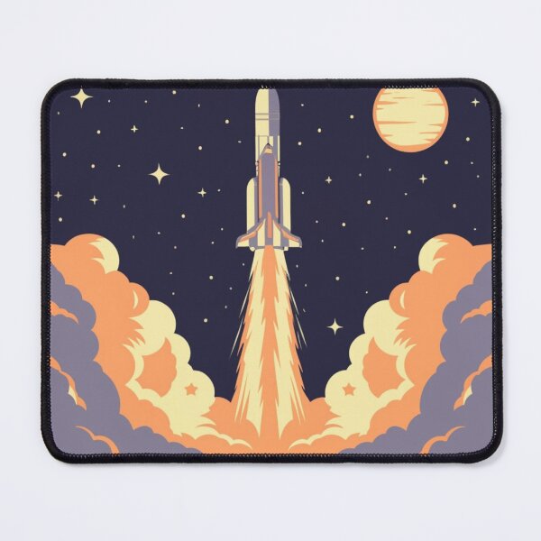 Item preview, Cosmic rocket launch designed and sold by PawelNature.
