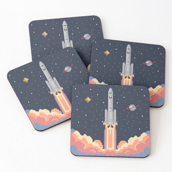 Item preview, Cosmic rocket launch designed and sold by PawelNature.