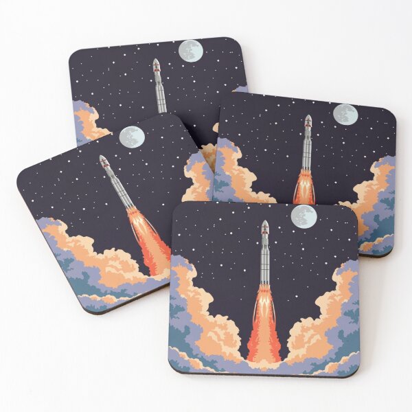 Item preview, Cosmic rocket launch designed and sold by PawelNature.