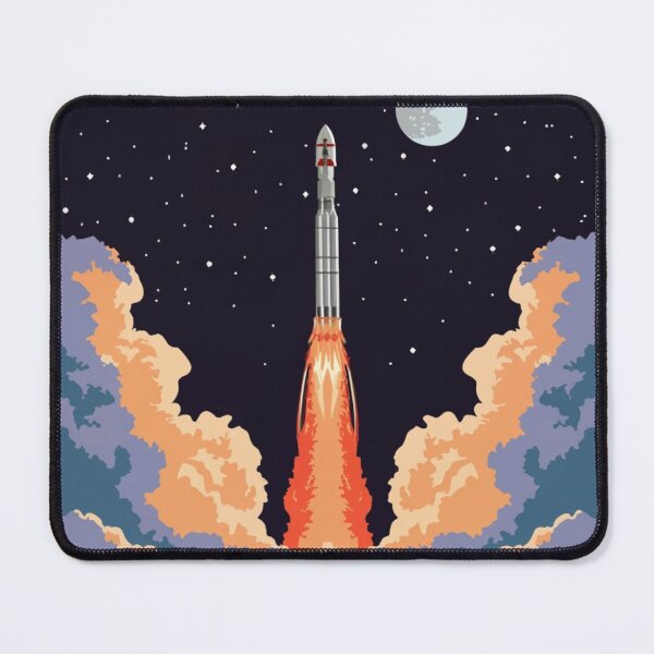 Item preview, Cosmic rocket launch designed and sold by PawelNature.