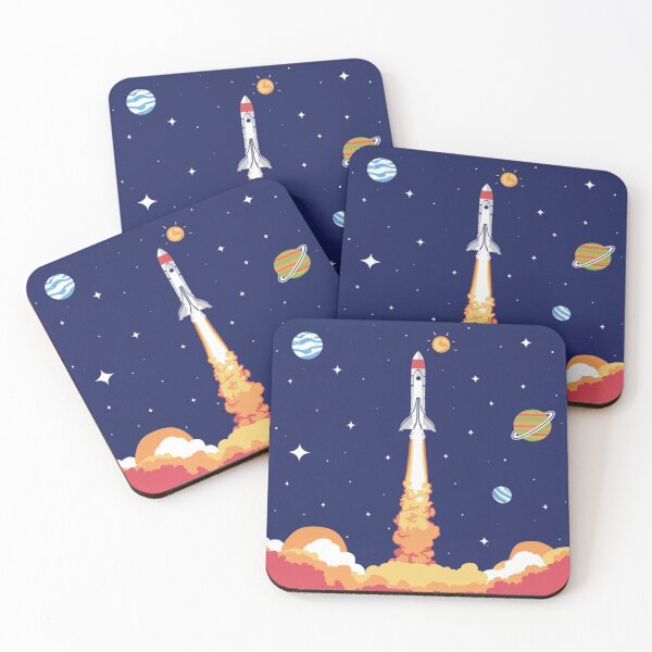 Item preview, Cosmic rocket launch designed and sold by PawelNature.