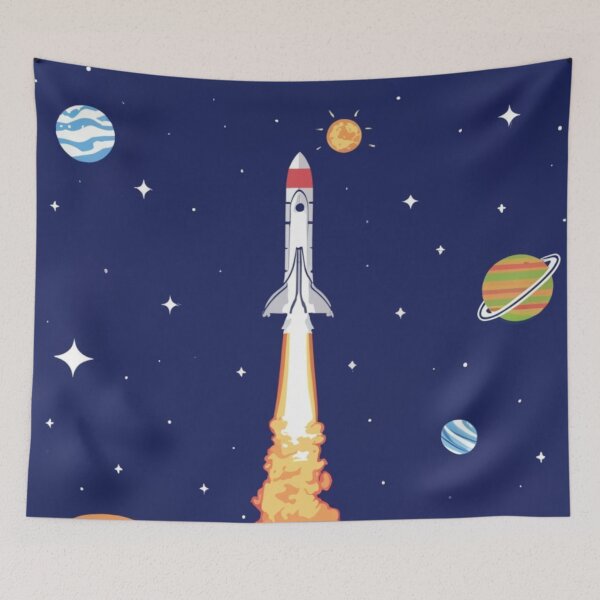 Item preview, Cosmic rocket launch designed and sold by PawelNature.