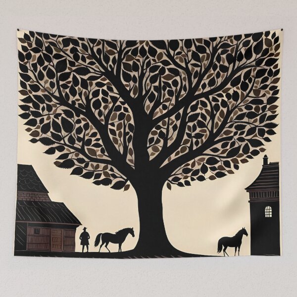 Item preview, The Oak and Shadows designed and sold by AJSRPrints.