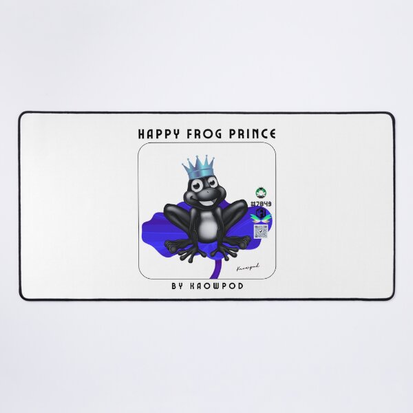 Item preview, Happy Frog Prince NFTs, Lotus Leaf Collections #7849, Transparent designed and sold by TPOP-SOFTPOWER.