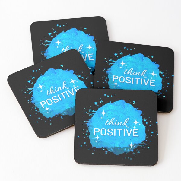 Item preview, Think Positive - Inspirational Typography Art designed and sold by Gayan-Art.