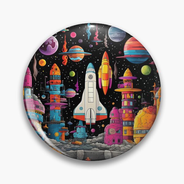 Item preview, Cosmic rocket launch designed and sold by PawelNature.