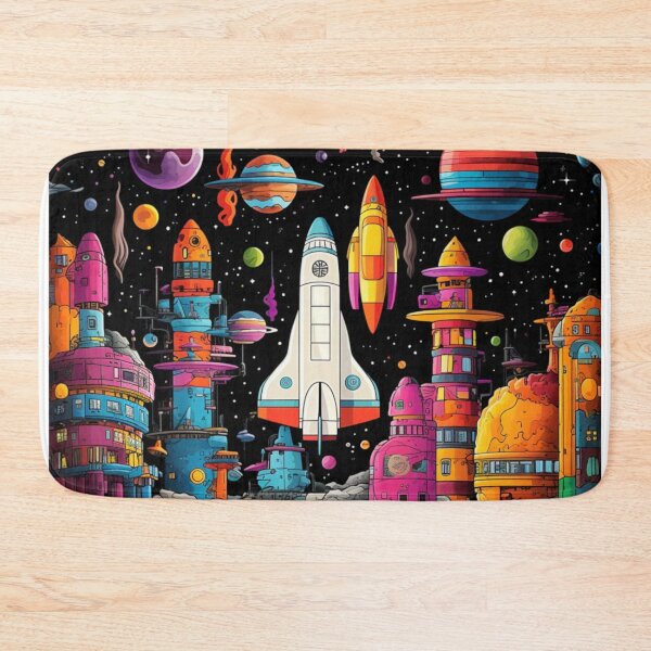 Item preview, Cosmic rocket launch designed and sold by PawelNature.