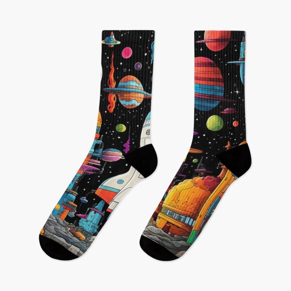 Item preview, Cosmic rocket launch designed and sold by PawelNature.