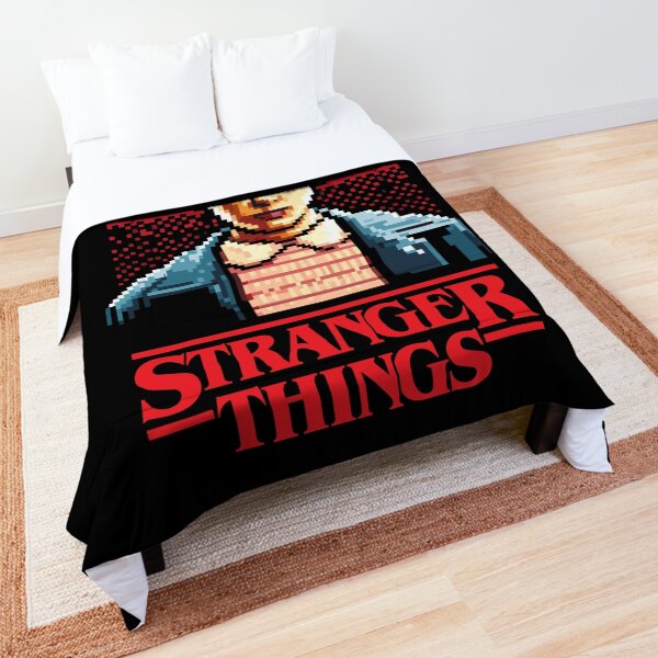 Stranger Things Eleven Retro 8-Bit Comforter