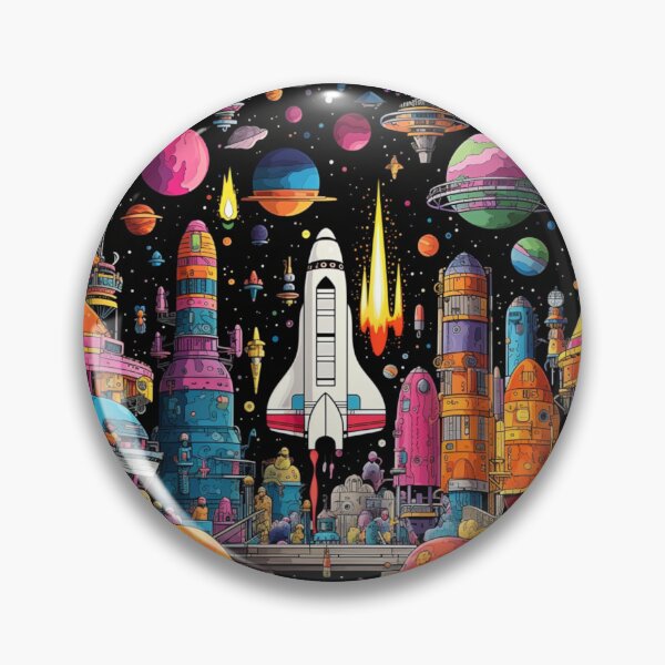 Item preview, Cosmic rocket launch designed and sold by PawelNature.