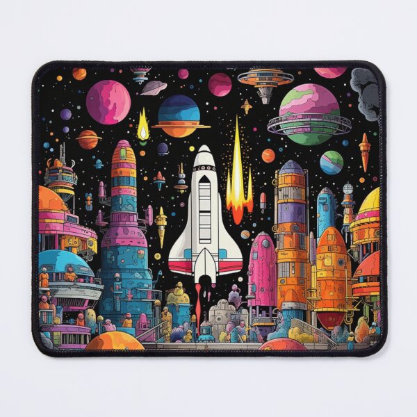 Item preview, Cosmic rocket launch designed and sold by PawelNature.