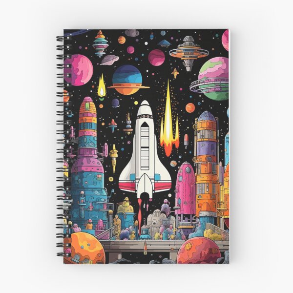 Item preview, Cosmic rocket launch designed and sold by PawelNature.