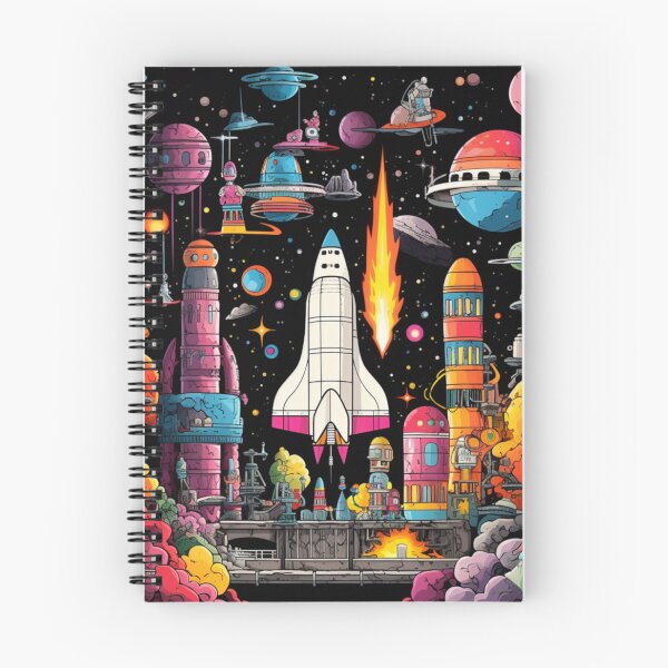 Item preview, Cosmic rocket launch designed and sold by PawelNature.