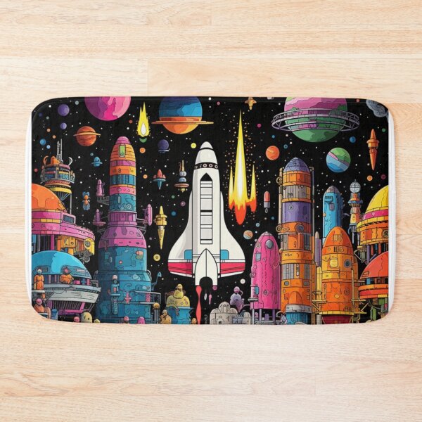 Item preview, Cosmic rocket launch designed and sold by PawelNature.
