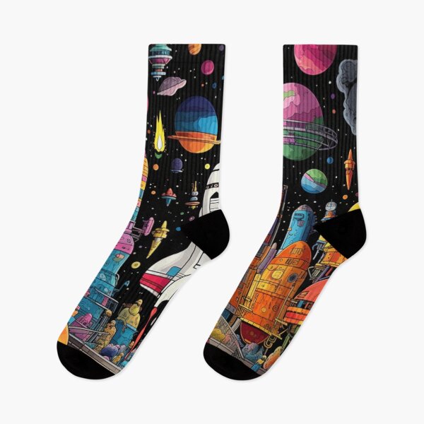 Item preview, Cosmic rocket launch designed and sold by PawelNature.