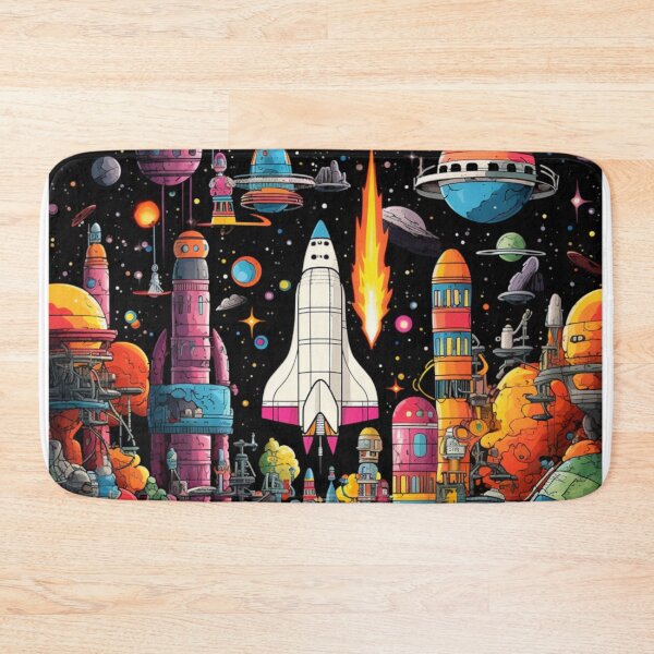 Item preview, Cosmic rocket launch designed and sold by PawelNature.