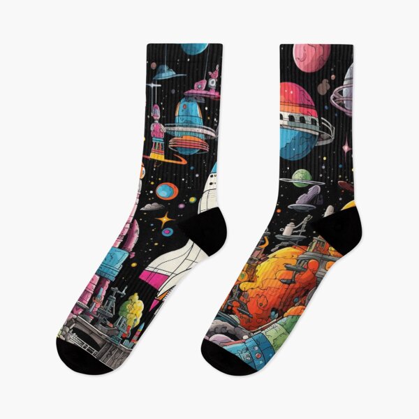 Item preview, Cosmic rocket launch designed and sold by PawelNature.
