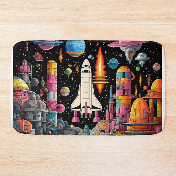 Item preview, Cosmic rocket launch designed and sold by PawelNature.