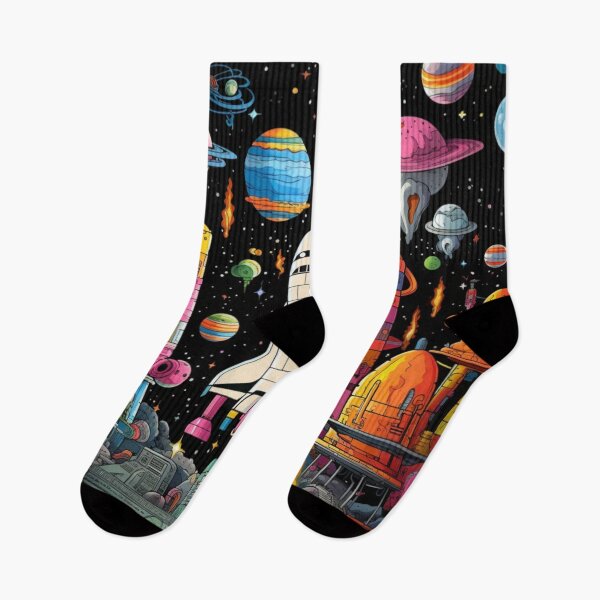 Item preview, Cosmic rocket launch designed and sold by PawelNature.