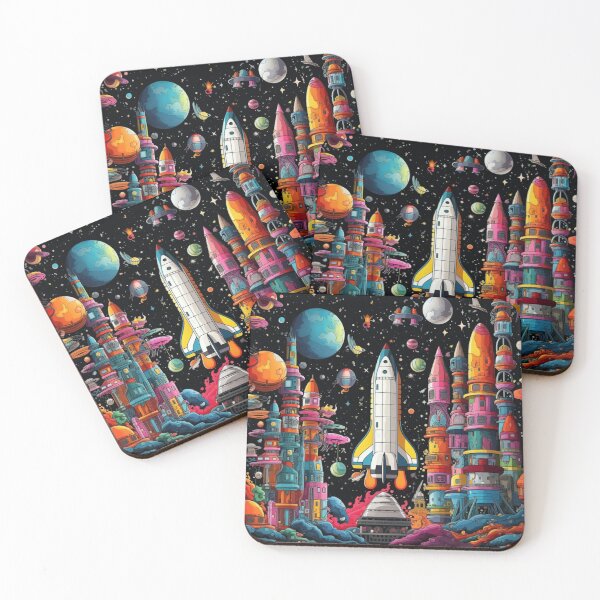 Item preview, Cosmic rocket launch designed and sold by PawelNature.